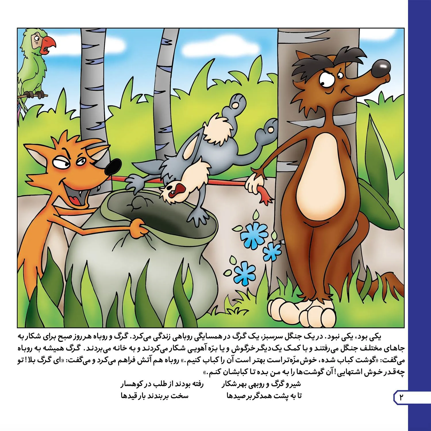 Pandhayi az Mashahir Adabyat iran P2 10 پندهایی از مشاهیر ادبیات ایران 10 - روباه مکار